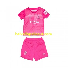 Jalkapallo Pelipaidat/Peliasut Ipswich Town Lasten Kolmaspaita 2024-2025 Lyhythihainen